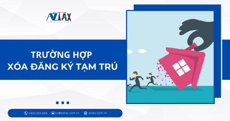 Trường hợp xóa đăng ký tạm trú