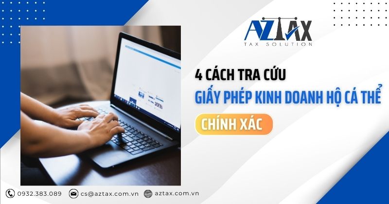 4 cách tra cứu giấy phép kinh doanh hộ cá thể chính xác