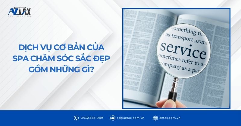 Dịch vụ cơ bản của spa chăm sóc sắc đẹp gồm những gì?