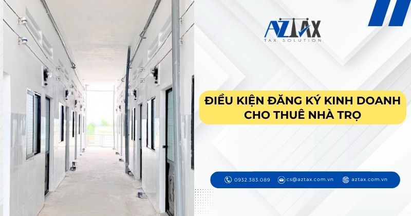 Điều kiện đăng ký kinh doanh cho thuê nhà trọ