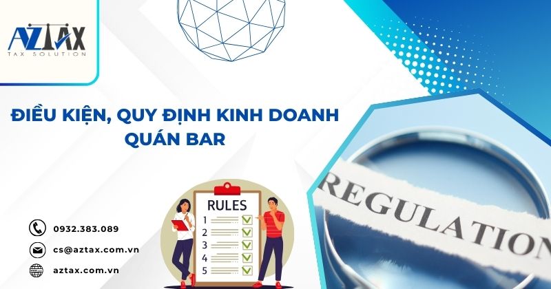 Điều kiện, quy định kinh doanh quán Bar