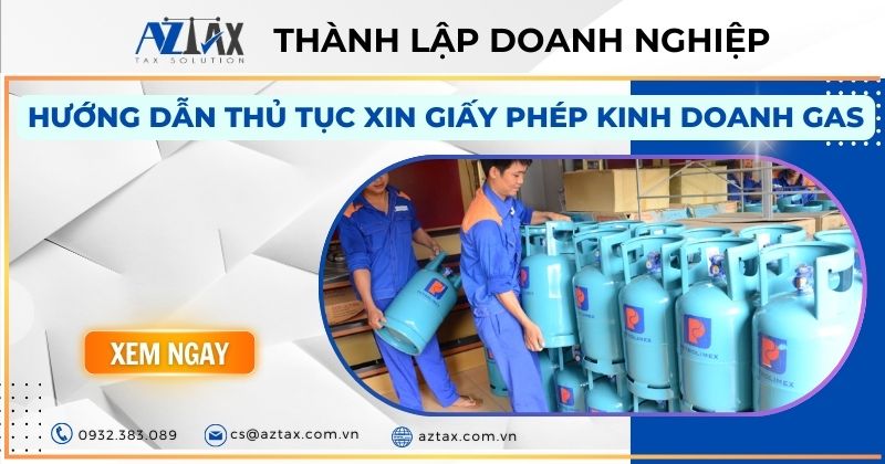 giấy phép kinh doanh gas