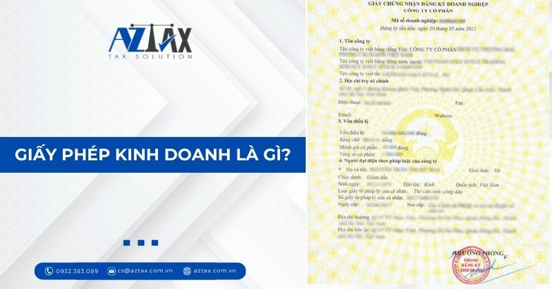 Giấy phép kinh doanh là gì?