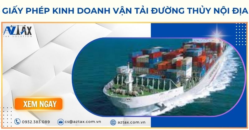 Giấy phép kinh doanh vận tải đường thủy nội địa