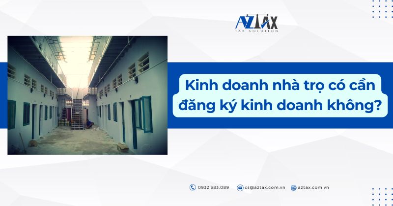 Kinh doanh nhà trọ có cần đăng ký kinh doanh không?