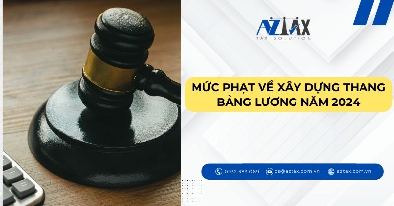 Mức phạt về xây dựng thang bảng lương năm 2024