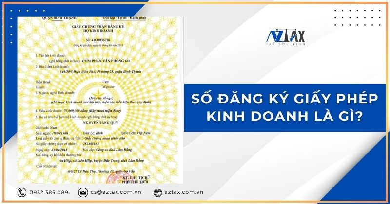 Số đăng ký giấy phép kinh doanh là gì?