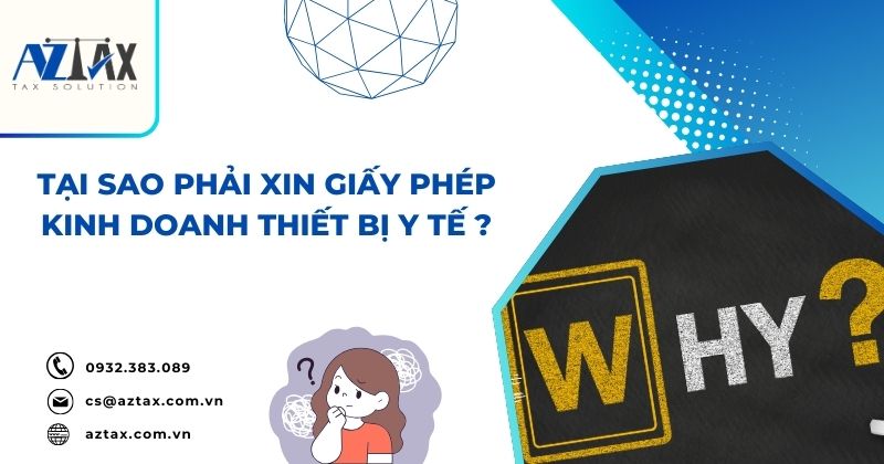 Tại sao phải xin giấy phép kinh doanh thiết bị y tế