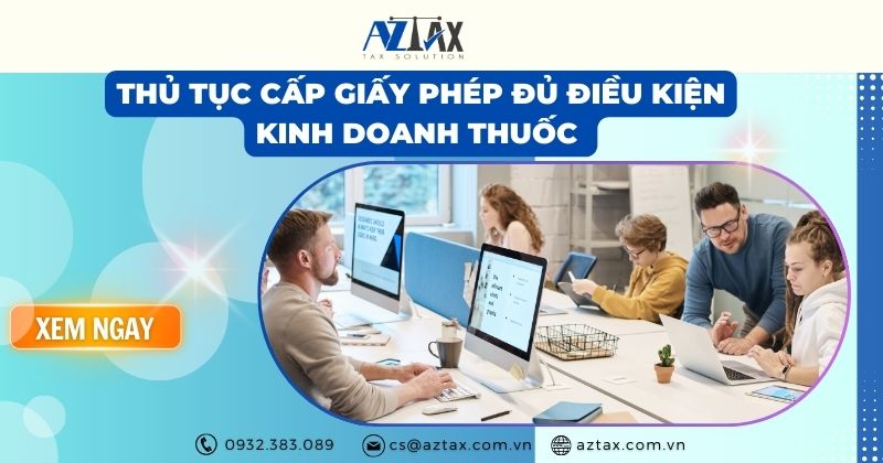 Thủ tục cấp giấy phép đủ điều kiện kinh doanh thuốc