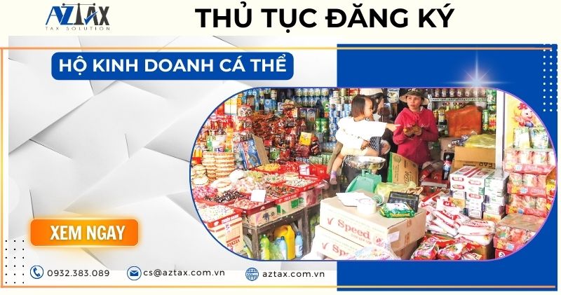 Thủ tục đăng ký hộ kinh doanh cá thể