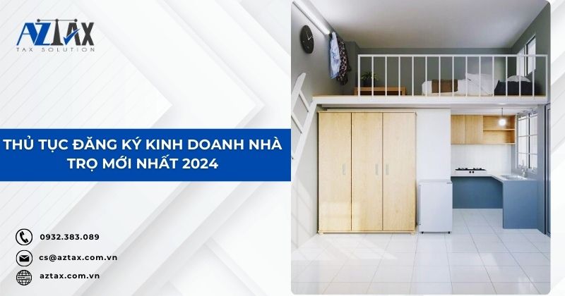 Thủ tục đăng ký kinh doanh nhà trọ mới nhất 2024