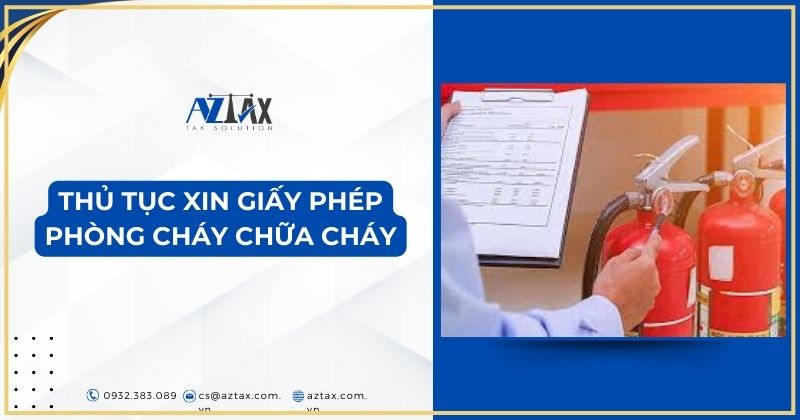 Thủ tục xin giấy phép phòng cháy chữa cháy 