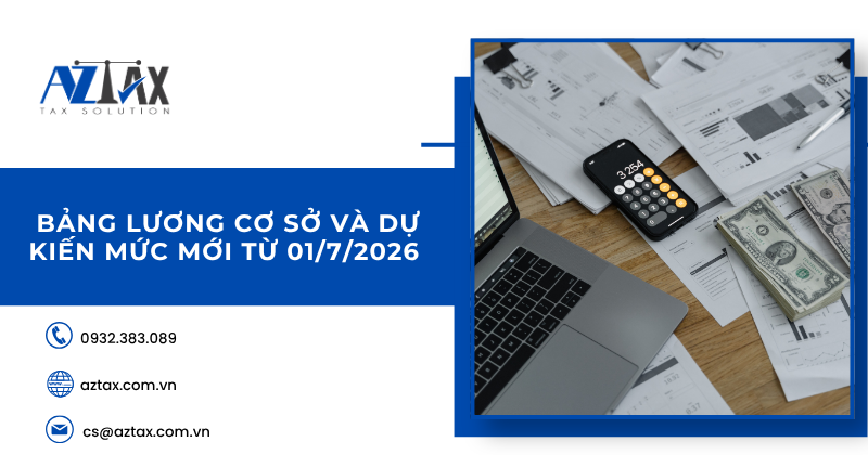 Bảng lương cơ sở và dự kiến mức mới từ 01/7/2026