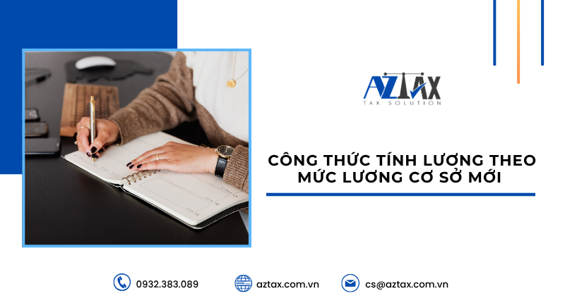 Công thức tính lương theo mức lương cơ sở mới
