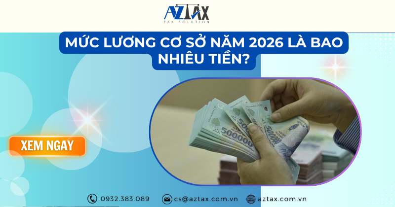 Mức lương cơ sở năm 2026 là bao nhiêu tiền?