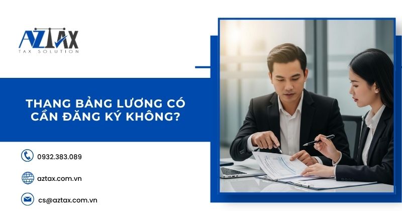Thang bảng lương có cần đăng ký không?
