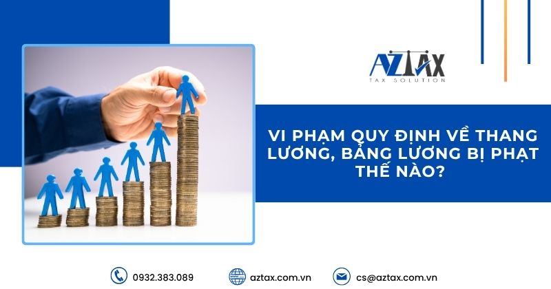 Vi phạm quy định về thang lương, bảng lương bị phạt thế nào?