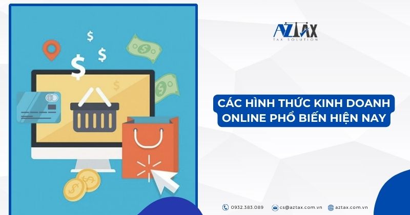 Các hình thức kinh doanh online phổ biến hiên nay