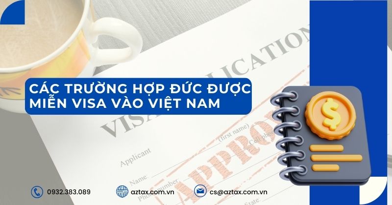 Các trường hợp Đức được miễn visa vào Việt Nam