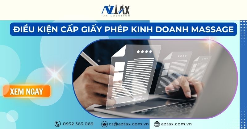 Điều kiện cấp giấy phép kinh doanh massage