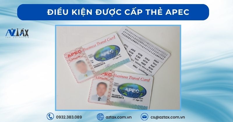 Điều kiện được cấp thẻ APEC