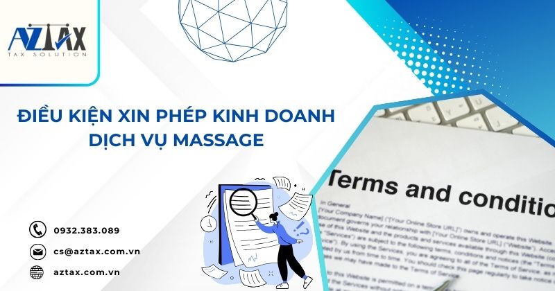 Điều kiện xin phép kinh doanh dịch vụ massage