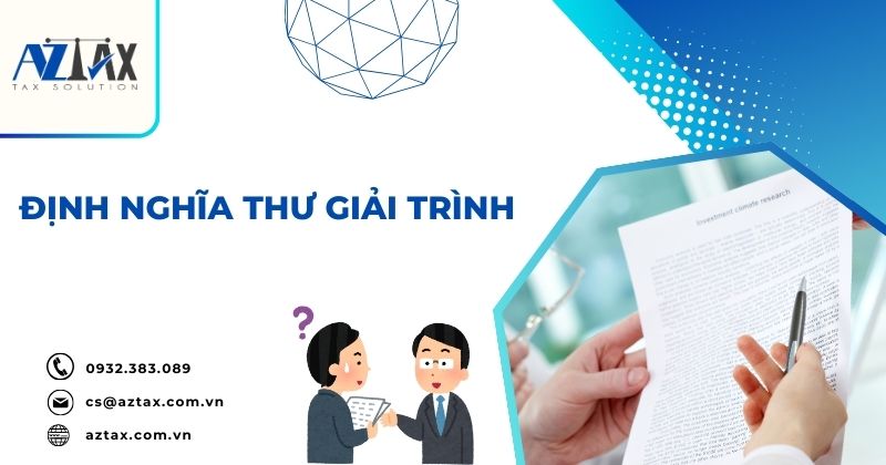 Định nghĩa thư giải trình visa