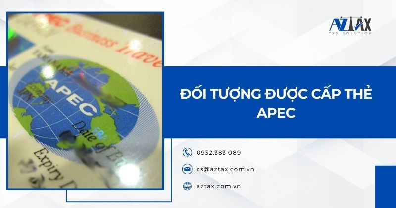 Đối tượng được cấp thẻ APEC