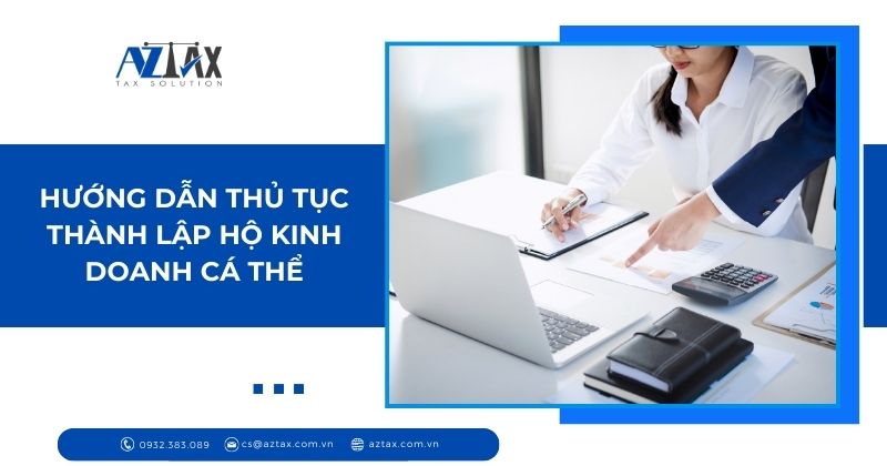 Hướng dẫn thủ tục thành lập hộ kinh doanh cá thể