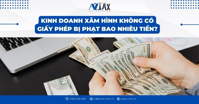 Kinh doanh xăm hình không có giấy phép bị phạt bao nhiêu tiền?