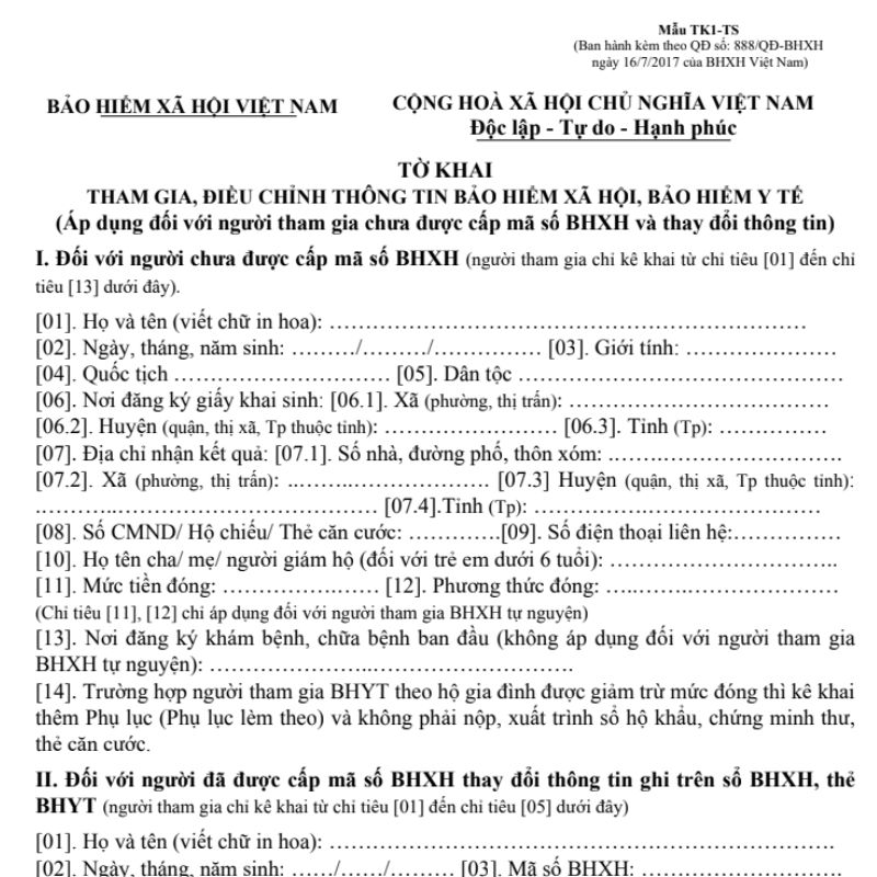 Mẫu quyết định điều chỉnh mức lương đóng BHXH từ 1/7/2024 thế nào?