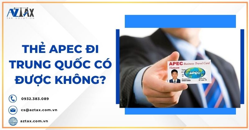 Thẻ APEC đi Trung Quốc có được không?