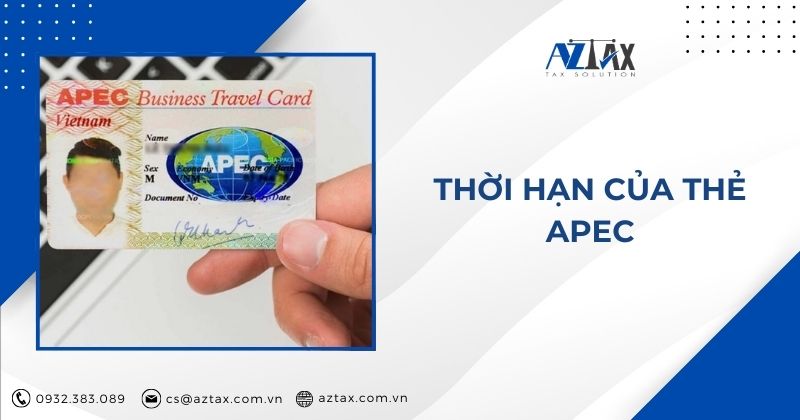 Thời hạn của thẻ APEC