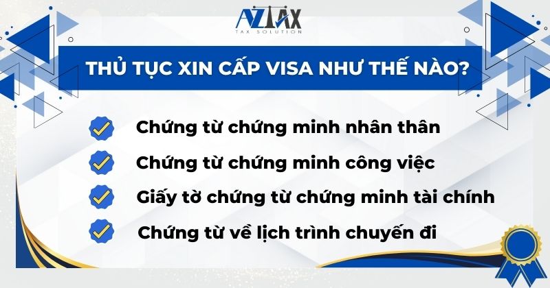 Thủ tục xin cấp visa như thế nào?