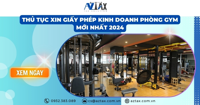 Thủ tục xin giấy phép kinh doanh phòng gym mới nhất 2024