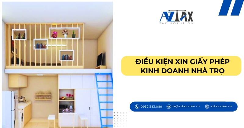 Điều kiện xin giấy phép kinh doanh nhà trọ