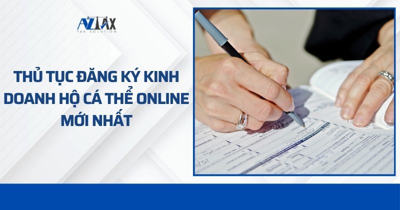 Thủ tục đăng ký hộ kinh doanh cá thể online mới nhất