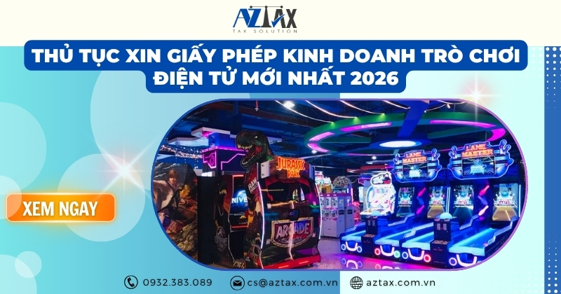 Thủ tục xin Giấy phép kinh doanh trò chơi điện tử mới nhất 2026