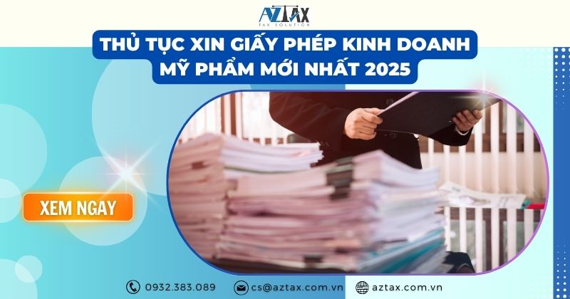 giấy phép kinh doanh mỹ phẩm