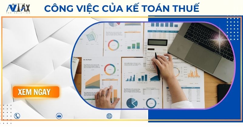 Công việc của kế toán thuế