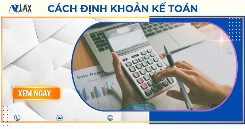 Cách định khoản kế toán