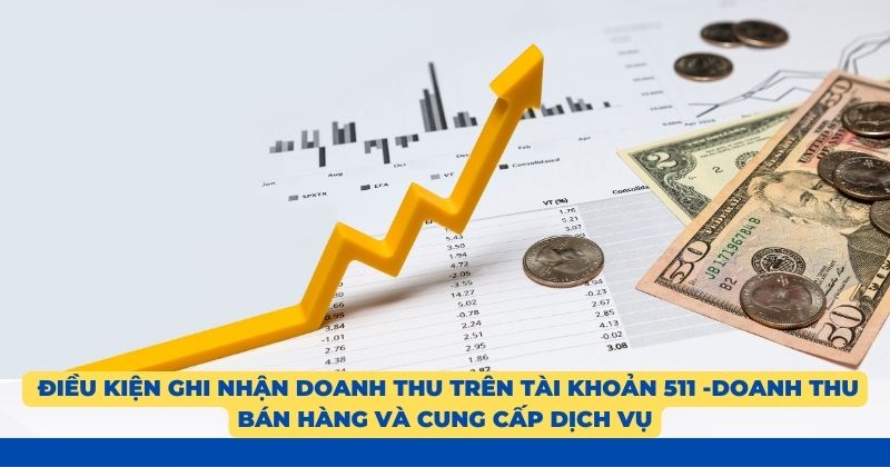  Điều kiện ghi nhận doanh thu trên tài khoản 511 -Doanh thu bán hàng và cung cấp dịch vụ