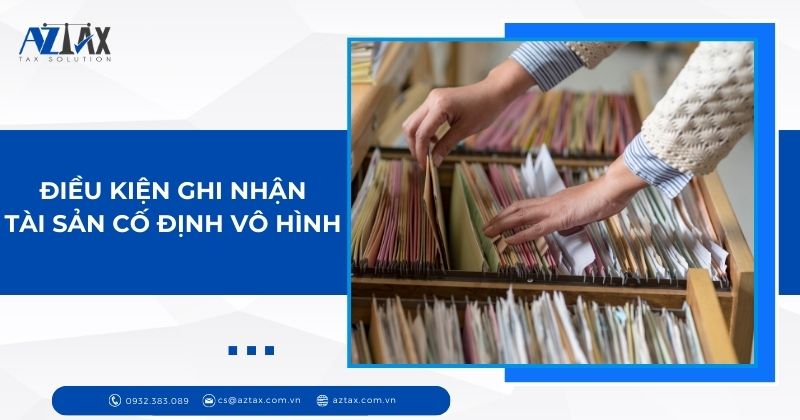 Điều kiện ghi nhận tài sản cố định vô hình