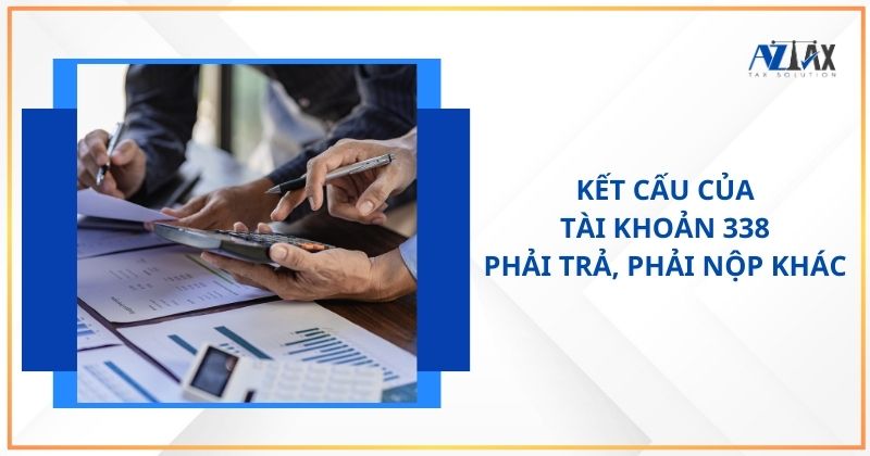 Kết cấu của tài khoản 338 - Phải trả, phải nộp khác