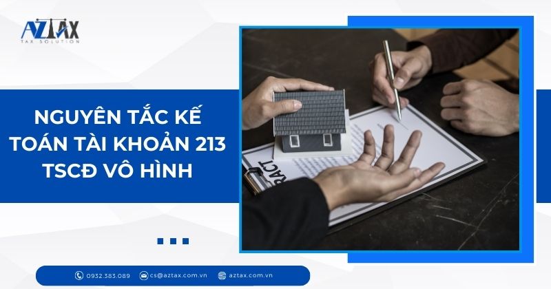 Nguyên tắc kế toán Tài khoản 213 TSCĐ vô hình