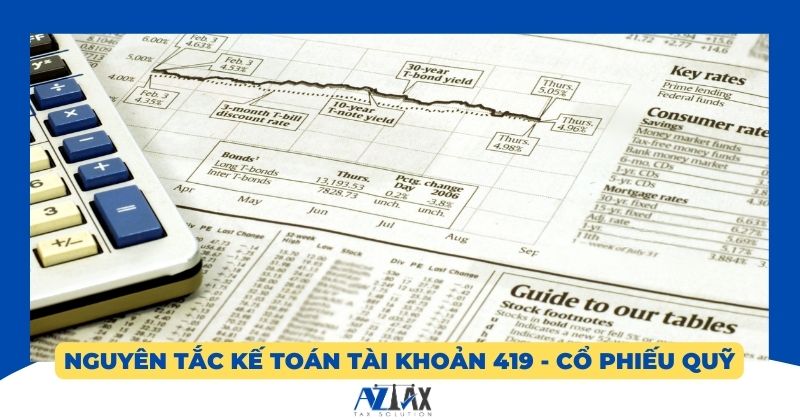 Nguyên tắc kế toán tài khoản 419 Cổ phiếu quỹ