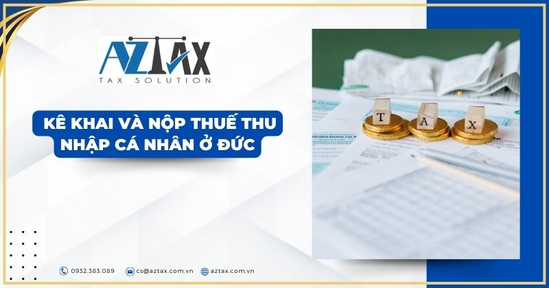 Kê khai và nộp thuế thu nhập cá nhân ở Đức