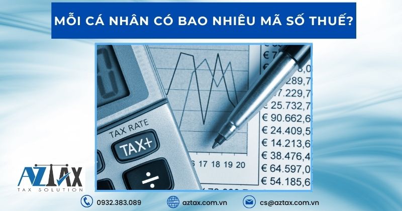 Mỗi cá nhân có bao nhiêu mã số thuế