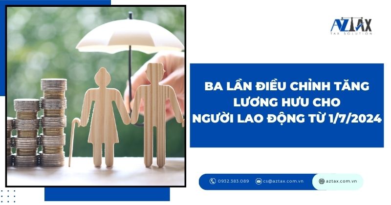 Ba lần điều chỉnh tăng lương hưu cho người lao động