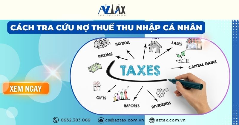 Cách tra cứu nợ thuế thu nhập cá nhân